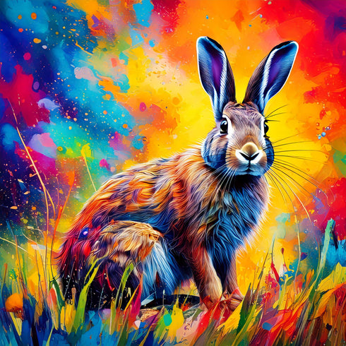 Harry's Whiskers Art Canvas